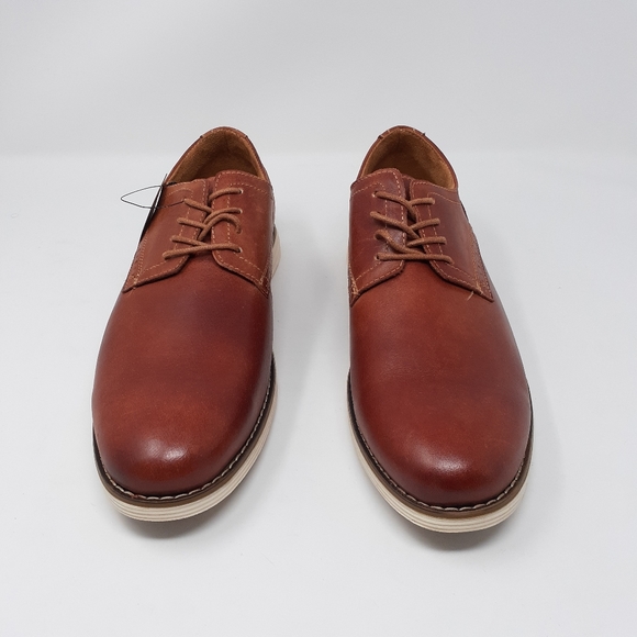 VOSTEY Men's Casual Leather Oxford - Picture 10 of 14